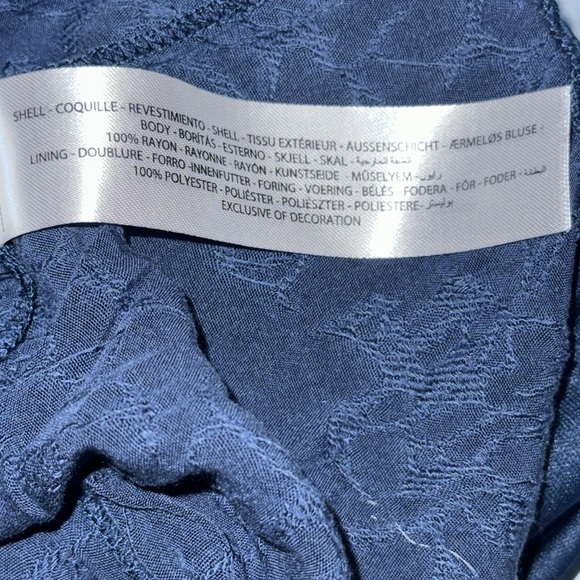 RC10- Ariat Blue Jumpsuit Sleevless VNeck Size XL - Picture 9 of 14